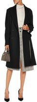 Thumbnail for your product : Rochas Belted Wool-Blend Felt Coat