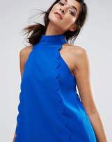 Thumbnail for your product : Ted Baker Torrii Halterneck Scallop Tunic Dress