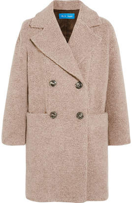 MiH Jeans Ormsby Double-breasted Wool-blend Coat - Beige
