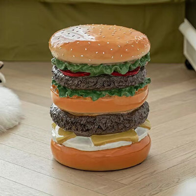 Trinx Jaqueze Resin Accent Stool