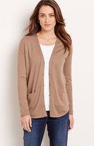Thumbnail for your product : J. Jill V-neck button-front cardigan