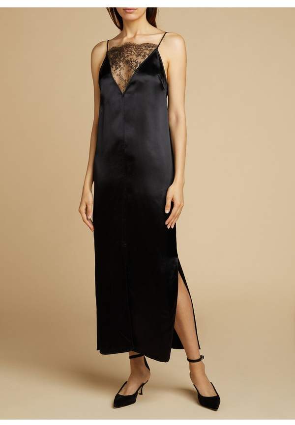 leandra burgundy lace maxi dress