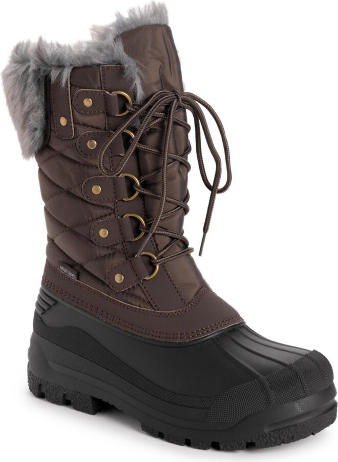 Muk Luks Women's Brown Boots ShopStyle