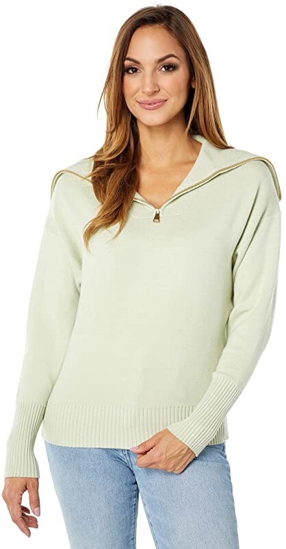 Zip Collar Sweater | Shop the world's largest collection of 