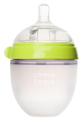 Natural Feel Baby Bottle 5 oz - Green