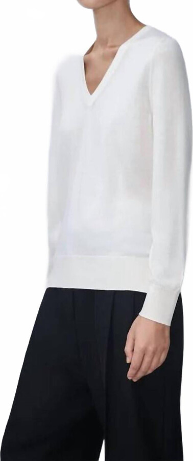 PARTOW Franca Sweater In Ivory