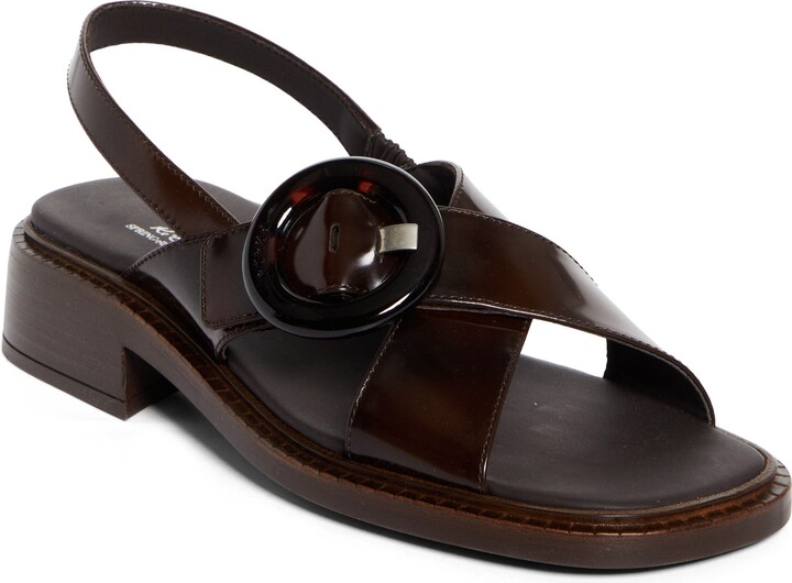 Prada Re-Edition 1996 Crisscross Calfskin Leather Sandal