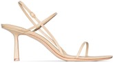 Thumbnail for your product : Studio Amelia Snake-Effect Strappy Sandals