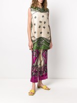 Thumbnail for your product : Gucci Floral Dotted Sleeveless Blouse