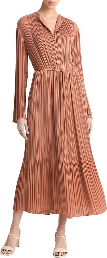 Vince Pleated Dress