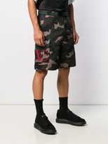 Thumbnail for your product : Valentino Camouflage Bermuda Shorts