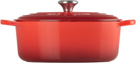 Le Creuset Enameled Cast Iron Oval Dutch Oven with Lid