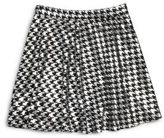 Thumbnail for your product : Flowers by Zoe Girl's Metallic Houndstooth Skirt