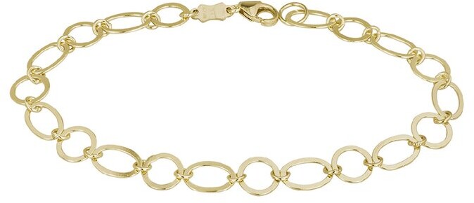 Italian Gold 14K Chain Link Bracelet