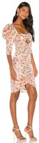 Thumbnail for your product : For Love & Lemons Aster Floral Midi Dress