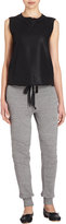 Thumbnail for your product : Current/Elliott The Moto Sweatpant - HEATHER GREY
