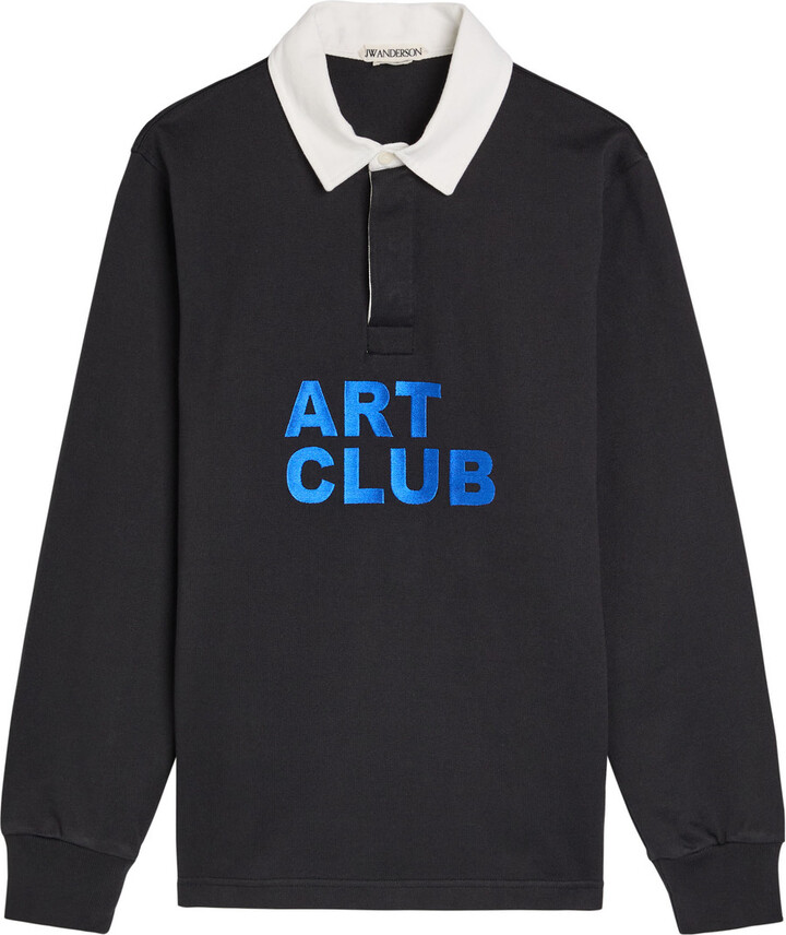 J.W.Anderson Art Club Rugby Cotton Polo Shirt