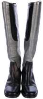 Thumbnail for your product : Chanel Leather Riding Boots