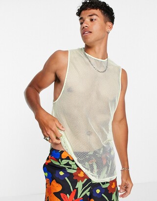 asos mesh top mens