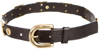MCM Embellished Waist Belt