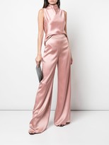 Thumbnail for your product : Cushnie Cowl Back Blouse