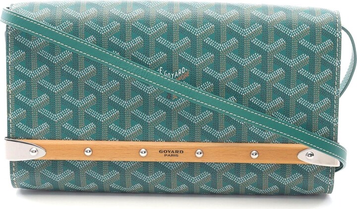 Goyard Monte Carlo PM Clutch Bag Green