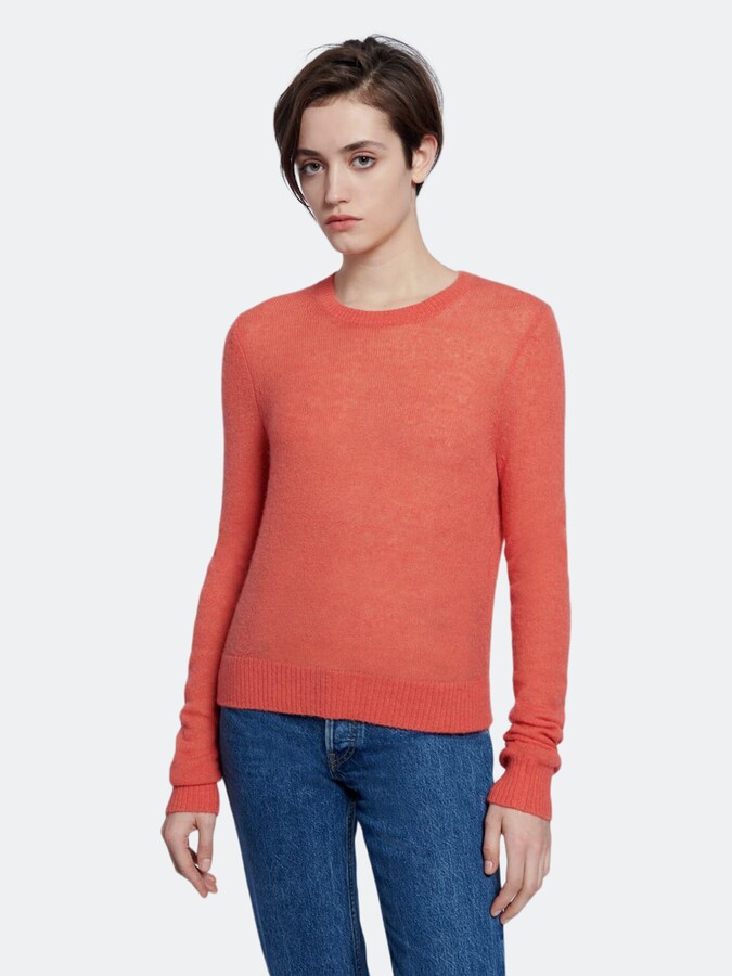 apricot sweater