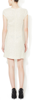 Thumbnail for your product : L'Agence Metallic Tweed Cap Sleeve Dress
