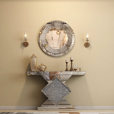 Everly Quinn 47.25'' Console Table and Mirror Set - ShopStyle