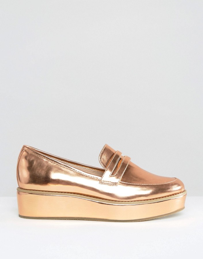 asos flatform trainers