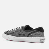 Thumbnail for your product : Superdry Women's Low Pro Luxe Trainers - Silver Glitter Mesh