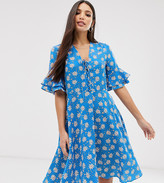 Thumbnail for your product : Y.A.S Tall printed tea dress