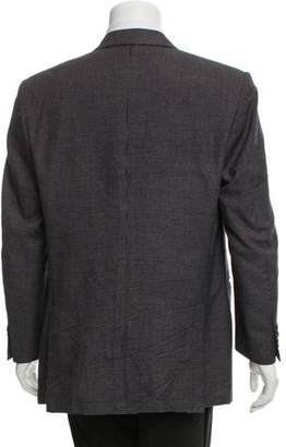 Canali Wool Three-Button Blazer