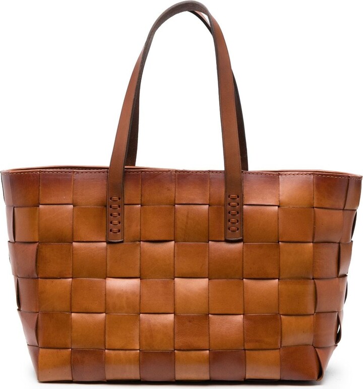 Woven Leather Handbags