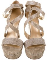 Thumbnail for your product : Stuart Weitzman Sandals Gold