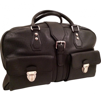 Louis Vuitton Taiga cuir leather travel bag