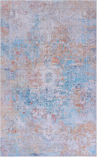 Bungalow Rose 8x10 Area Rugs Washable Rug Low-Pile Non-Slip Non-Shedding Foldable Kid & Pet Friendly - Area Rugs for living room bedroom kitchen (Yellow8'x