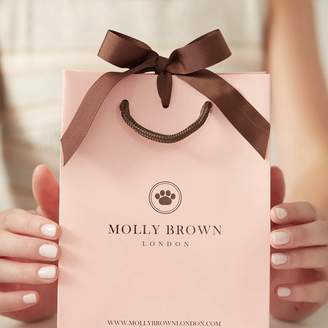 Molly Brown London Personalised February Amethyst Birthstone ID Bracelet