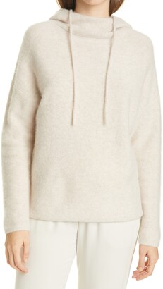 vince cashmere hoodie womens