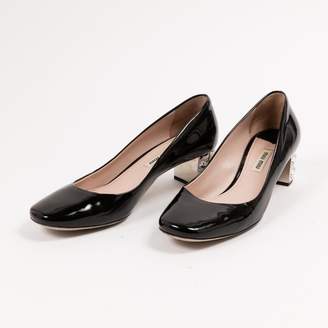 Miu Miu Black Patent leather Heels