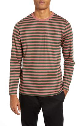 Wesc Makai Stripe Long Sleeve Pocket T-Shirt