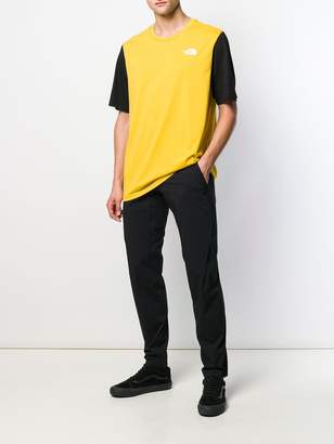 The North Face two-tone logo t-shirt