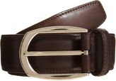 Thumbnail for your product : Brioni Men's Polished Leather Belt-Brown