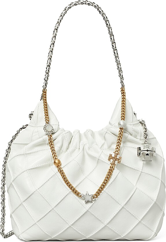 Tory Burch Mini Fleming Hobo Bag