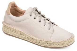cream lace up espadrilles