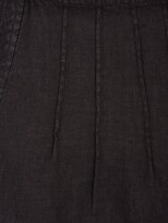 Thumbnail for your product : Joie Julieta Belted Linen Midi Dress - Black