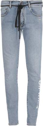 Off-White Off White Skinny Regular Length Jeans