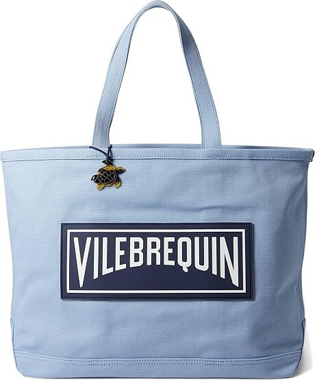 Vilebrequin Logo-Patch Canvas Tote Bag