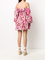 Thumbnail for your product : Soallure Floral-Print Smocked Dress
