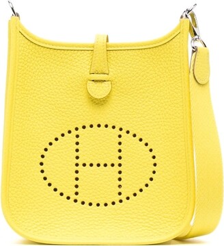 Hermès Clemence Birkin 30 - Yellow Handle Bags, Handbags - HER505705